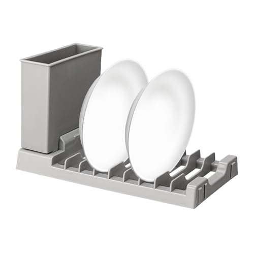 Tendedero plegable para la colada de vajilla, estante de almacenamiento multifuncional, soporte para utensilios para cucharas de cocina