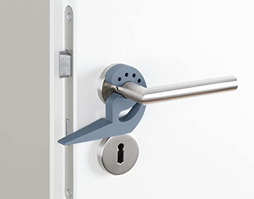 Wenko Multi-STOP fermaporta blu-grigio