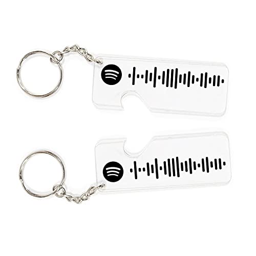 LASERO' Portachiavi Personalizzato Spotify Code | Idee Regalo San...