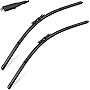 AUTOBOO Replacement for 2013-2020 Ford Escape Edge Focus 13-19 Fusion 28'+28' Pinch Tab Windshield Wiper Blade Set-Factory OE Style