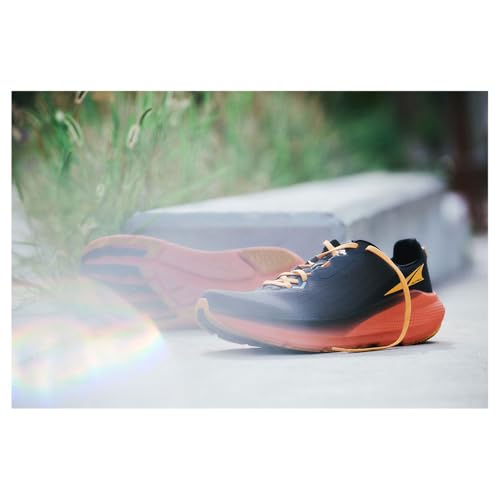 Altra Men's FWD Via Running Shoes Neutral Black/Orange - Black2