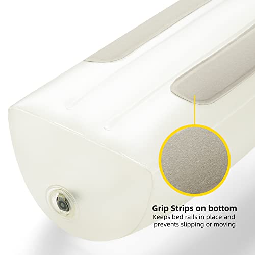 [2-Pack] Ushma Travel Bed Rails For Toddlers | Inflatable Bed Rails, Blow Up Bed Bumpers For Kids | Toddler Bed Guard Rail For Full, Queen, King Size Beds | Portable Bed Rail For Home, Hotel Or Travel #TOP4