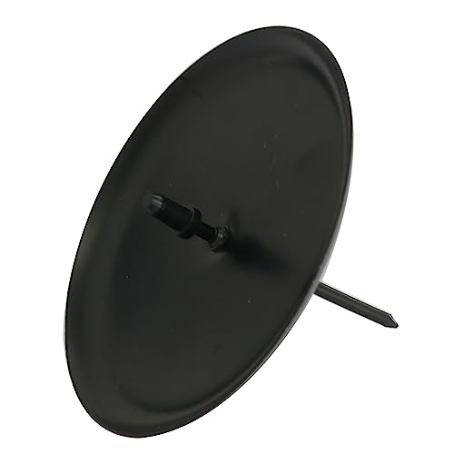 JCBIZ 6PCS DIY Handmade Candle Fixing Holder Stand Metal Pillar Candle Plate Wreath Candle Fixing Clips Tealight Stand Ornament for Home Shop Christmas Festival