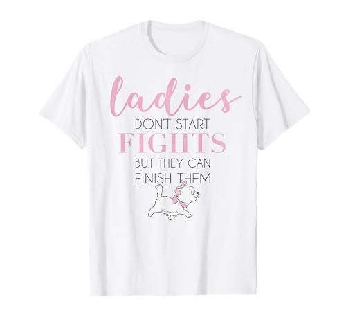 Disney The Aristocats Marie Ladies Don't Start Fights T-Shirt