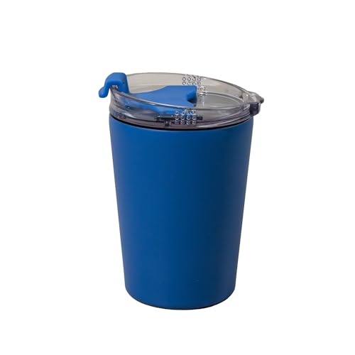 Image of Headway NEO Stainless Steel Mug 360 ml- 2 Years Brand Warranty | Insulated Coffee Mug | Travel Mug | Coffee Tumbler | Cold for 6 Hours & Hot for 3 Hours | Meridian Blue