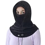 Tavaler Sturmhaube Mütze Winter | Skimaske Fleece Balaclava Damen | Thermo Winddicht Kapuzenschal | Damen/Herren Schalmütze Skimütze für Radfahren, Snowboarden, Skifahren