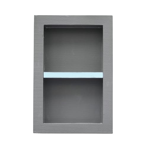 JITgee Shower Niche,12“x20”, Read for Tile prefab Shower Niche, recessed