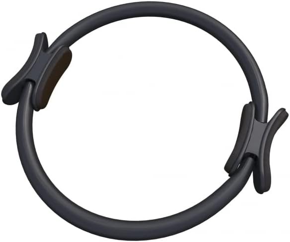 GORILLA SPORTS® Pilates Ring - 14 inch / 36 cm, Double Handle, Non-Slip, Padded Grips, in 3 Colours - Magic Circle, Fitness, Core, Exercise Resistance Training, Yoga, Toning Thighs, Abs, Legs, Arms