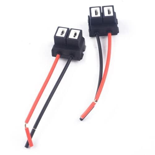UBH H7 Female Adapter Wiring Harness Connector – Plug & Play Wire Holder Socket for LED or HID Headlight/Fog Light Conversions – Heat-Resistant & Durable – 2 Pack-image-31