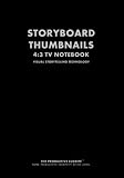 Storyboard Thumbnails 4:3 TV Notebook: Visual Storytelling Technology