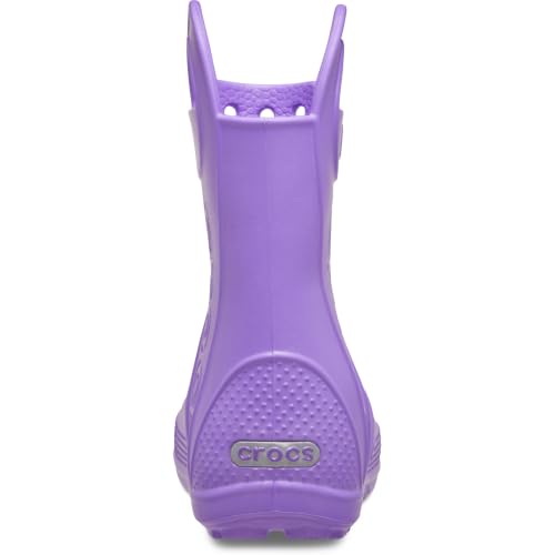 Image of Crocs Kids' Handle It Rain Boots | Waterproof Slip On Shoes | Kids' Rain Boots