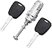 KIT Serrure + Barillet pour Porte Avant Gauche Citroen C2 C3 C3 PLURIEL + 2 clés @Pro-Plip