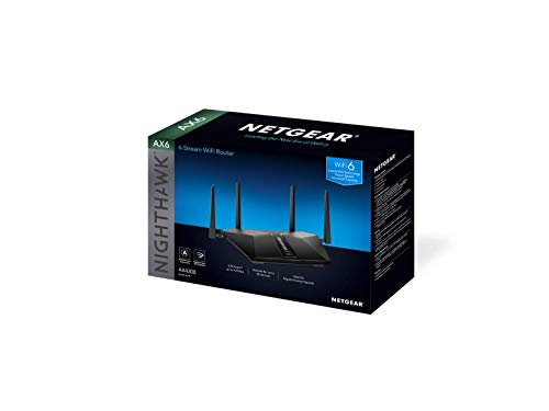 Netgear Nighthawk AX6 6-Stream AX4300 WiFi 6 Router (RAX45-100NAS) - Image 7