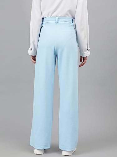 Image of KOTTY Women's High Waist Pleated Wide Leg Trousers