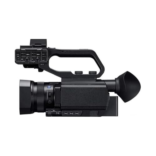 Image of Video Camera HXR-NX80 4K HD NXCAM Camcorder, 9.3 Millimeters Maximum Focal Length - Black