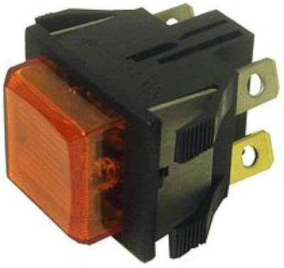 Wilbur Curtis WC-152 SWITCH, DISPENSE MOM. (AMBER) 120V SPST 10A