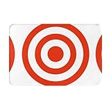SSIMOO Vector Design Target Print Indoor Outdoor Versatile Four-Season Doormat,Perfect for Home Decor