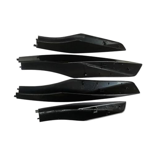 Tapas de barra de techo para Lexus RX de plástico ABS negro duradero en pack de 4 unidades