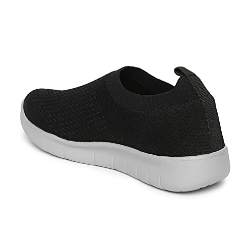 Image of Marc Loire Women's Lightweight Athleisure Knitted Active Wear Slip-On Sneaker Shoes for Sports, Athletics and Walking