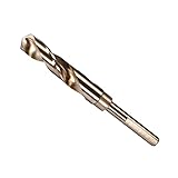 CoCud Verringert Schaft Drehbohrer 16.5mm Schneidekante Titan und Nitrid Beschichtet Hochleistungsstahl 6542 - (Verwendung: für Edelstahl Bohrgerät)