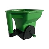 AWJUWHBJ Verstellbarer Durchfluss, tragbares Design, für ganzjährige Gartenpflege und Bepflanzung, Schneesalzspender, ABS, Gartenstreuer, einfaches Befüllen