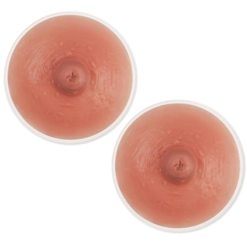 IVITA Realistic Adhesive Silicone Nipples Reusable Attachable Self Adhesive Silicone Nipple for Breast Forms