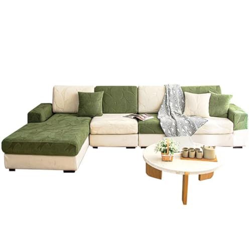 Housse de coussin de canapé antidérapante base élastique extensible