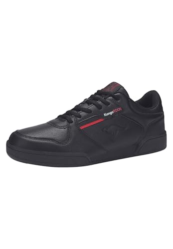 KangaROOS K-AC Rocky, Zapatillas Unisex Adulto, Jet Black Mono, 44 EU
