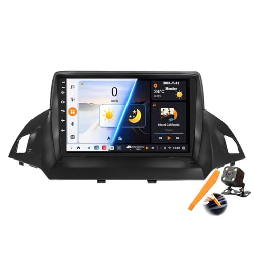 Radio de coche de 9'' para Ford Kuga: renueva tu vieja consola con Android 15.0 y GPS
