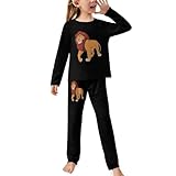 長袖 パジャマ ライオン・キング 子供服 ルームウェア 上下セット キッズ 部屋着 寝巻き パジャマセット トップス ロングパンツ 柔らかい 可愛い 肌に優しい 快適 男の子 女の子 ボーイズ ガールズ 150CM