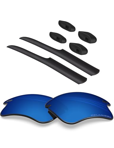Image of BLAZERBUCK Polarized Replacement Lenses & Sock Kit for Oakley Fast Jacket XL OO9156 Sunglass