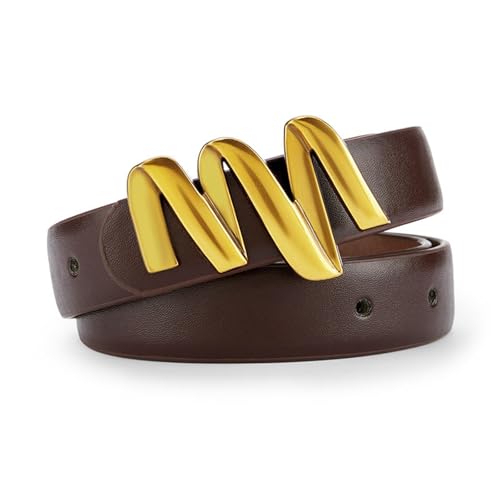 Womens Belt Leather Belt for Women for Jeans Pants Dress Fashion Ladies Waist Belt