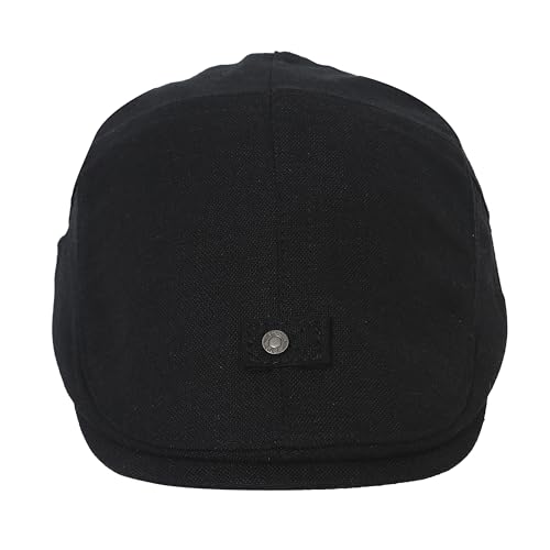 Image of FabSeasons Cotton Ivy Flat Golf Cap - Classic Newsboy Gatsby Hat for Men