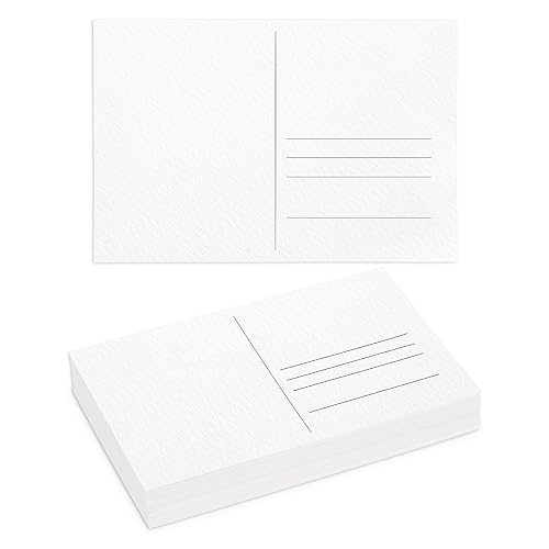 50 Pieces Watercolor Postcards 100% Cotton 140lb/300gsm Blank Postcards
