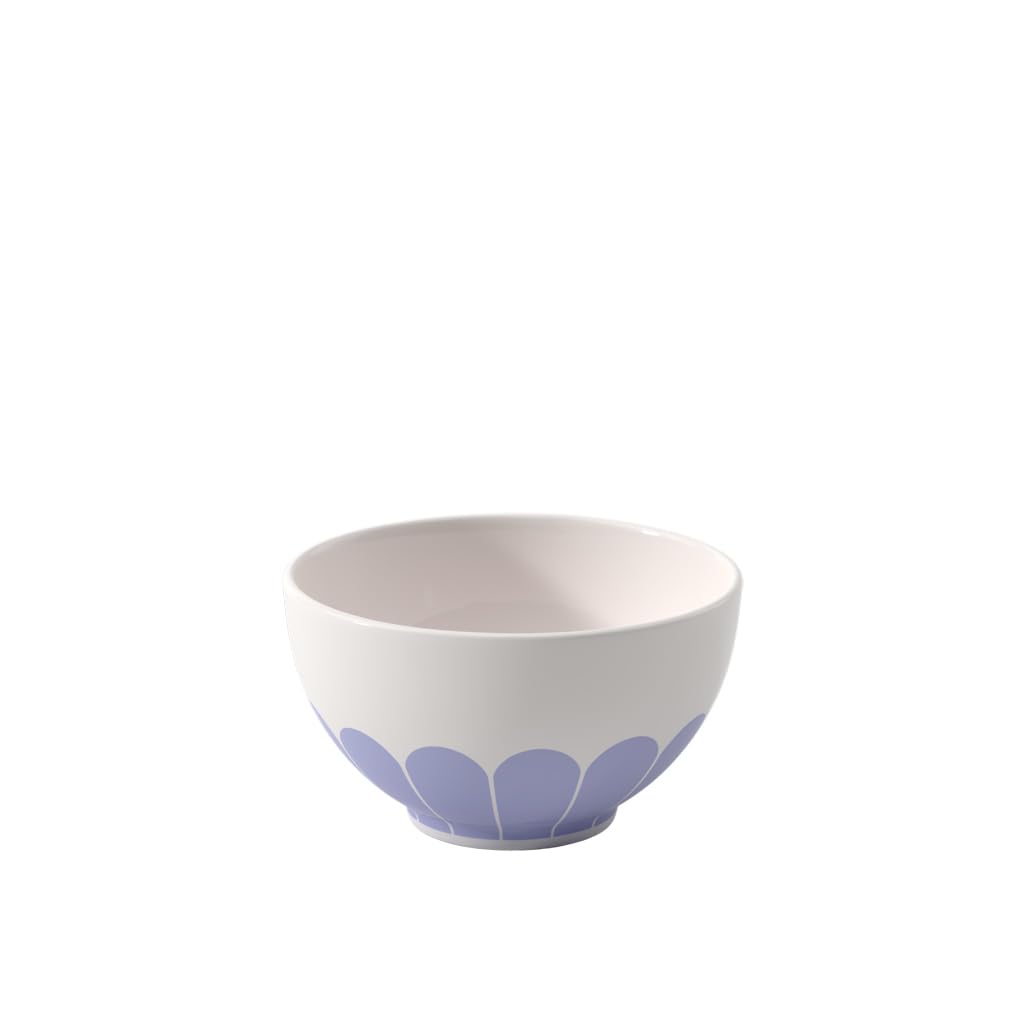 Villeroy & Boch – Fleur Bowl, Dimensions: Approx. 11 × 11 × 6.5 cm, Multicoloured, Dishwasher-Safe & Microwave-Safe, Floral Decor, Premium Porcelain Container