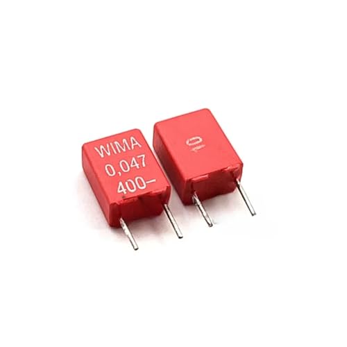 Condensateur 47nF 400V MKS2 à film plastique à faible perte - Tolérance 10% pas 5mm