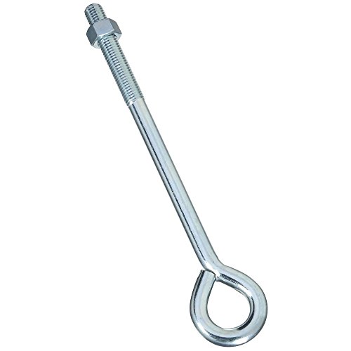 Image of National Hardware N347-690 2160BC Eye Bolt in Zinc plated,5 /8 inch x 12 inch