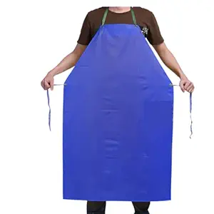 VMC Nursing Medical Waterproof Apron for Hospital_Clinic_PVC Material (Multicolor)
