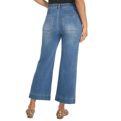Masseys High-Rise Cropped Patch Pocket Jean3