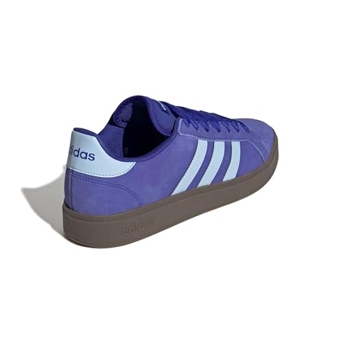 adidas Herren Grand Court Base 00S Shoes, Lucid Blue/Clear Sky/GUM5, 42 EU – Ansicht 6