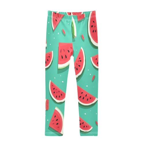 Bolaz Toddler Girls Leggings Printed Yoga Pants Leggings Watermelon Pieces for Kids