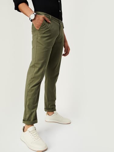 Image of Max Men's Slim Fit Mid Rise Pants