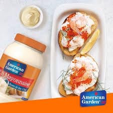 American Garden U.S. Mayonnaise With Authentic American Recipe Perfectly Rich And Creamy Taste 887ml