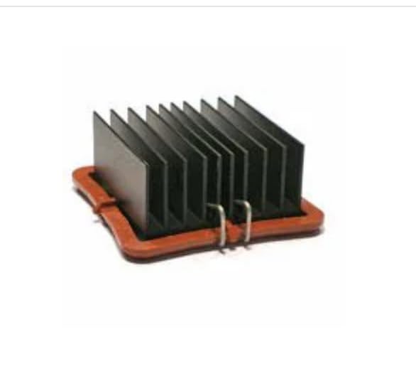 ATS-53375R-C1-R0, Heat Sinks Maxigrip Heat Sink w/Attachment, Straight Fin, Black, T766, 37.5x37.5x19.5mm