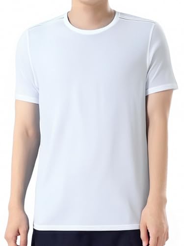 TiaoBug Kids Boys Short Sleeve Athletic Shirts Quick-Drying Sports T-Shirt Basketball Football Jersey Tees - Main Image