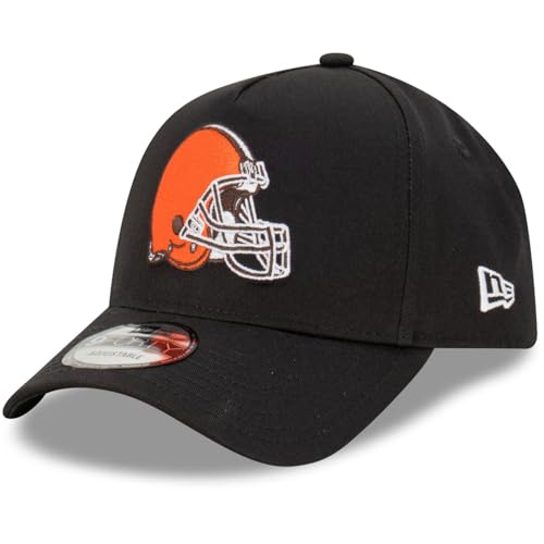 New Era Cleveland Browns NFL Evergreen Noir Casquette Réglable du Modèle 9Forty A-Frame
