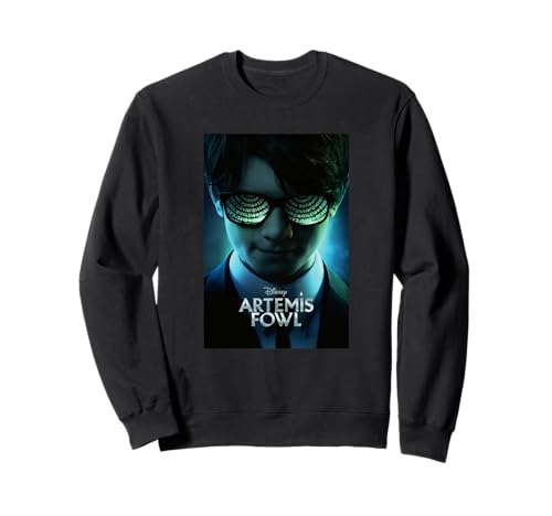 Sweatshirt Artemis Fowl Disney sweat noir imprimé graphique vêtement de cinéma fantastique