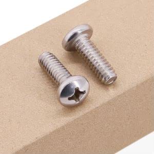 10-24 X 5/8 (50 Pcs) Pan Head Machine Screws, 304 Stainless Steel (18-8), Phillips Drive, Cross Recessed Pan Head Screws Coarse Thread Unc, Ansi B18.6.3P #TOP3