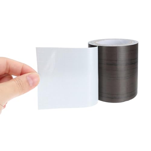Image of PATIKIL Wood Grain Repair Tape 2.2 inch x15ft,2 Pcs Self Adhesive Realistic Textured Repair Tape Patch for Floor Door Table Cabinets Desk,Black Wood Grain