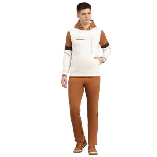 Image of Monte Carlo Mens Regular Fit Solid Collared Neck Full Sleeve Winter Tracksuit Men Track Suit | Stylish Sportswear Set with Jacket and Lower | Activewear Set For Men's (Pack Of 1)